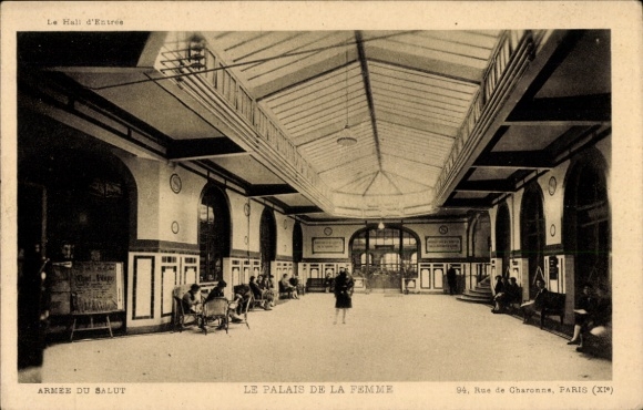 PC Paris XI, Rue de Charonne, Palais de la Femme