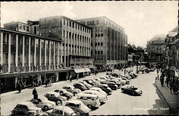 9 old PCs Recklinghausen in Westphalia, various views