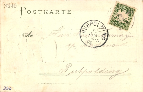Stamped PC Reit im Winkl Upper Bavaria, general view, Kaiser Mountains