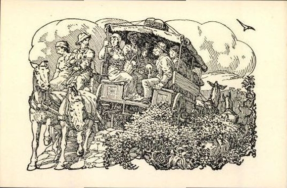 24 PCs in the envelope O Colono No Rio Grande DO Sul, The Farmer, Jose Lutzenberger