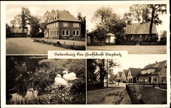 PC Siedenburg in Lower Saxony, town views