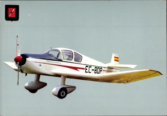 Postcard passenger aircraft EC-BDP