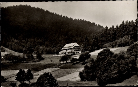Ak Neuenweg Kleines Wiesental im Schwarzwald, Haldenhof, Gasthof Pension Haldenhof