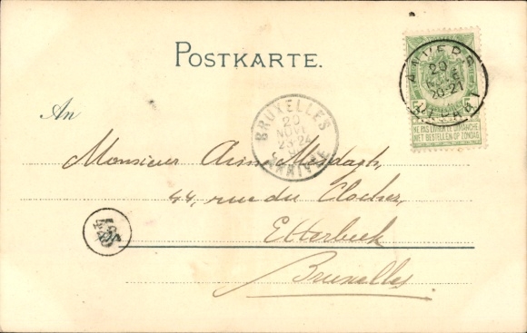 Artist Chromo-Litho Bohrdt, Hans, German warship, SMS Greif, Aviso