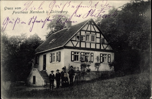 PC Lichtenberg Fischbachtal in the Odenwald, Forsthaus Kernbach