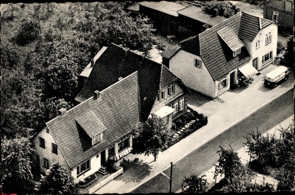 Ak Harsefeld in Nedersaksen, gedeeltelijk zicht, uitzicht vanuit de lucht