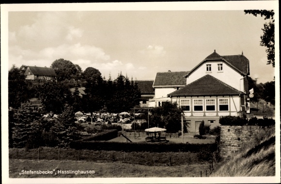 Postcard Hasslinghausen Hasslinghausen Sprockhövel in the Ruhr area, Hotel Stefansbecke