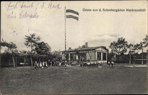 Ak Markranstädt in Sachsen, Schrebergärten