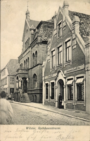 KP Wilster w Holsztynie, Rathausstrasse, zajazd