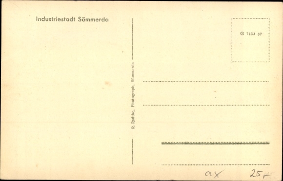 KP Sömmerda w Kotlinie Turyńskiej, Hotel zum Prinzen, wł. O. Kästner