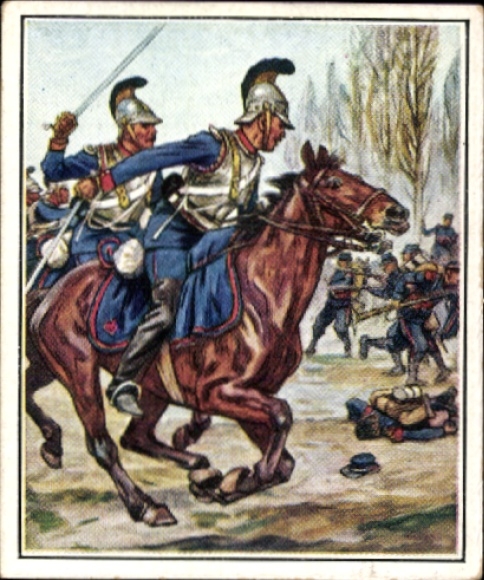 Collector's picture The Imperial Army and its tradition 321 Old Army, Rider Regt. Prince Carl v. Bavaria 1870