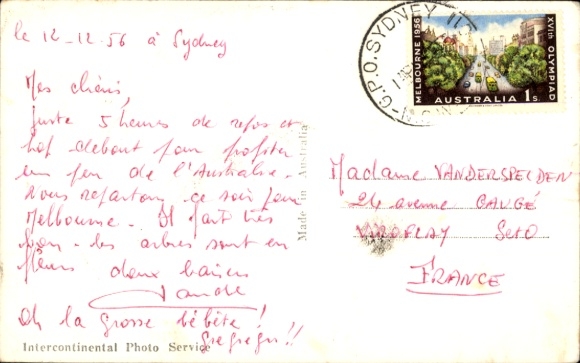 Postcard Australian Wildlife, Koalas