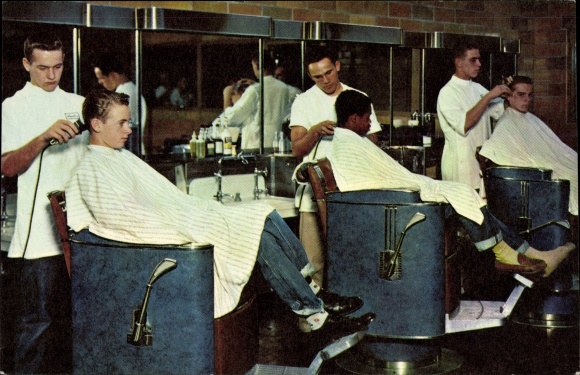 Ak Boys Town Nebraska USA, Leer het kappersvak