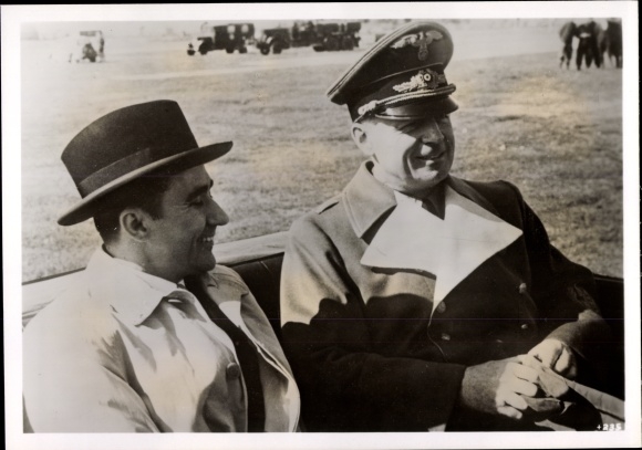 Photo H. Hoffmann, Mihai Antonescu, Deputy Prime Minister of Romania, in Ribbentrop&#39;s field quarters