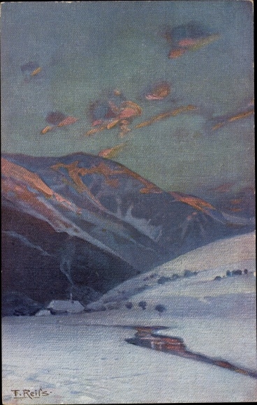 Artist PC Reiss, Fritz, Winter in the Black Forest
