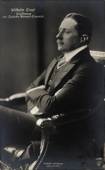 Ak Wilhelm Ernst, Großherzog von Sachsen-Weimar-Eisenach, Portrait