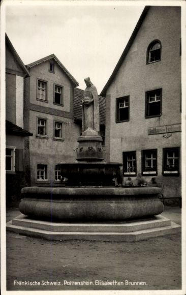 KP Pottenstein w powiecie Bayreuth w Górnej Frankonii, część Elisabethenbrunnen