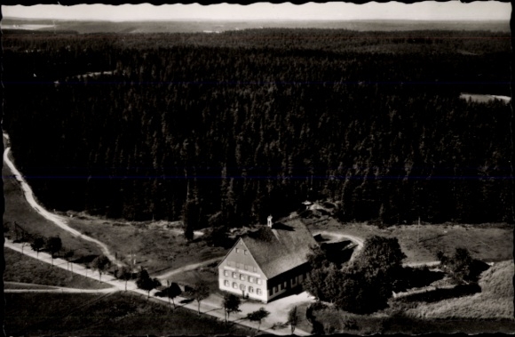 Ak Vöhrenbach im Schwarzwald Baden, Gasthaus Friedrichshöhe, Waldlandschaft,  Fotografie