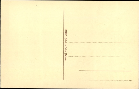 Postcard Lunzenau in Saxony, Koenigstrasse