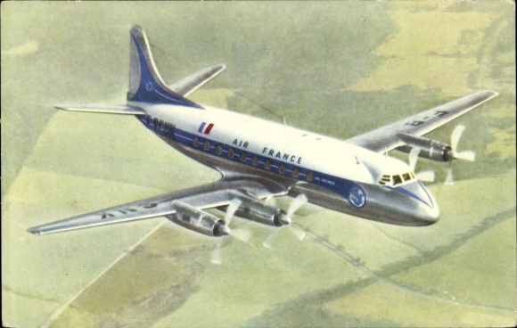KP Francuski samolot pasażerski, Air France, Vickers Viscount