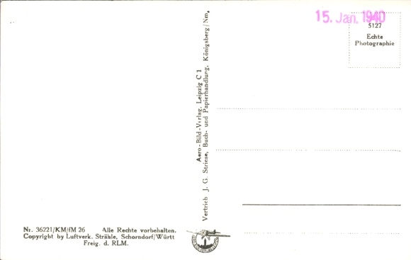 Postcard Chojna Königsberg Neumark East Brandenburg, aerial photograph