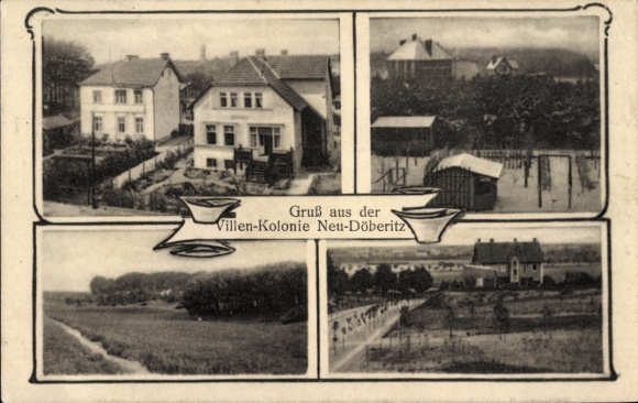 Postcard Döberitz in Havelland, villa colony Neu-Döberitz