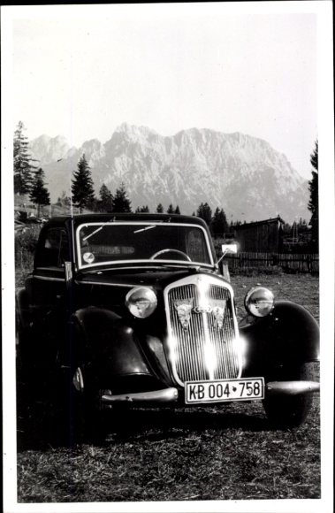 Foto Auto Union, Bergpanorama