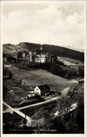 PC Lauenstein Altenberg in the Ore Mountains, castle with surroundings