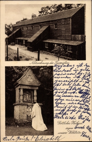 KP Ockenheim w Rheinhessen, klasztor Jakobsberg, tymczasowe mieszkanie cystersów, trapistów