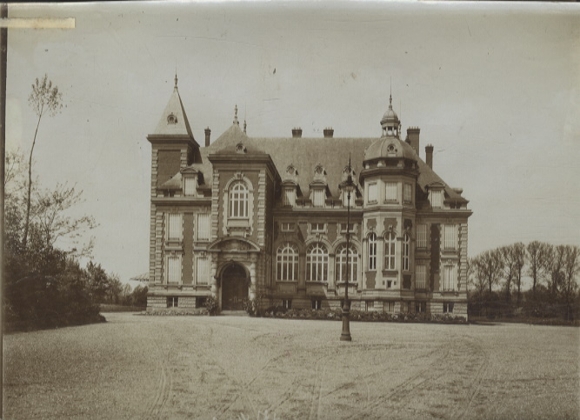 Original photo France, Lorraine, Saargemünd (Sarreguemines), Utzschneider Castle, around 1900