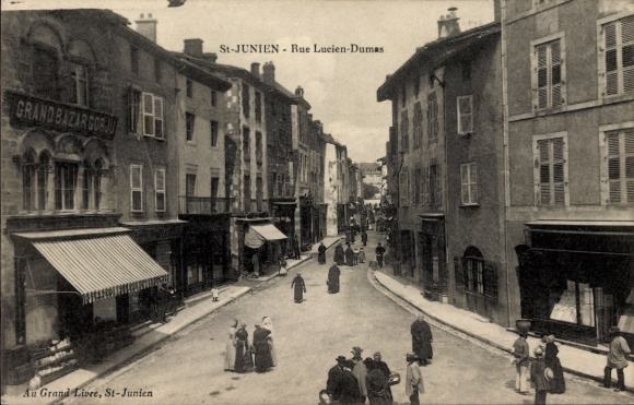 KP Saint Junien Haute Vienne, Rue Lucien Dumas, Wielki Bazar