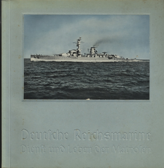 German Imperial Navy service and life of the sailors Collecting picture album Constantin cigarette factory, H