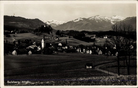 Ak Sulzberg im Oberallgäu, Panorama