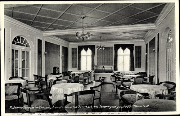 PC Steinbach Johanngeorgenstadt in the Ore Mountains, Waldfrieden convalescent home, interior view