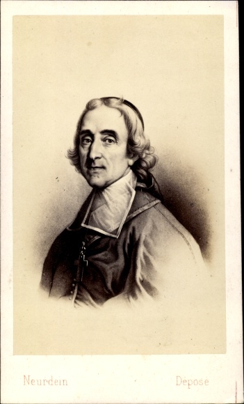 Visiting Card François de Salignac de La Mothe Fénelon, Archbishop of Cambrai
