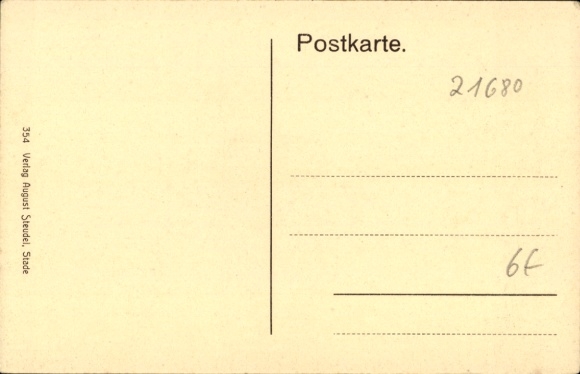 Ak Stade in Nedersaksen, koninklijke regering