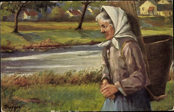 KP artysty Eifeltypes, żona rolnika z Eifel
