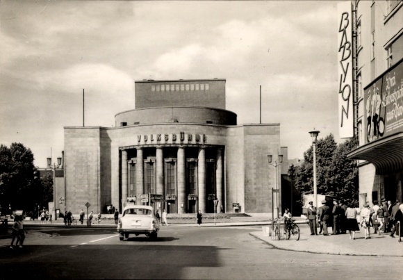 Postcard Berlin Mitte, Volksbühne, Babylon Cinema