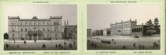 20 litho PCs in envelope, souvenir of Breslau with synagogue