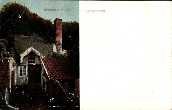 PC Langenstein Halberstadt im Harz, cave dwelling