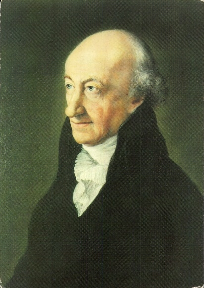 Kunstenaar Ak Dichter Christoph Martin Wieland, Portret