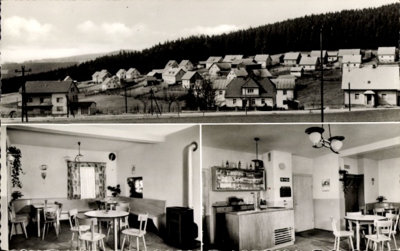KP Hermannsreuth Bärnau w Górnym Palatynacie, osada, restauracja wycieczkowa O. Wettinger