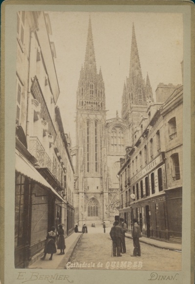 Cabinet photo Quimper Finistère, Cathedrale