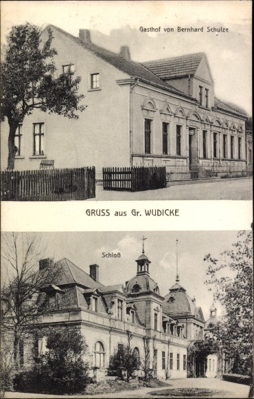 PC Großwudicke Milower Land Brandenburg, inn Bernhard Schulze, castle