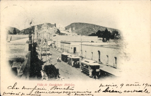 KP Guadeloupe, Villa, Hidalgo, tramwaje