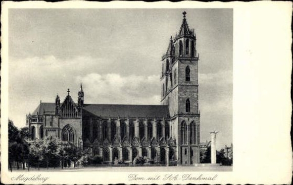 49 Ak Magdeburg Elbe, diverse Ansichten, kleinformatig
