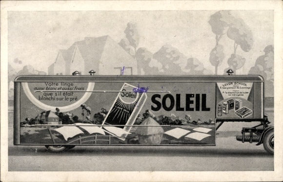 CPA Reklame, Soleil, De Notre Congo voor een notre-linge