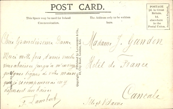 Artist Postcard Kinsella, E., Boy Throwing Ball, Cricket