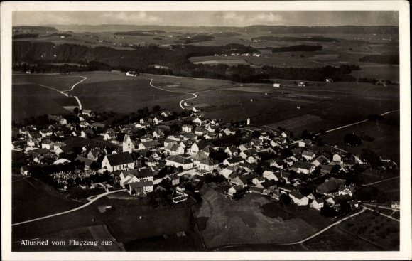 PC Altusried Ostallgäu Bavaria, aerial photo