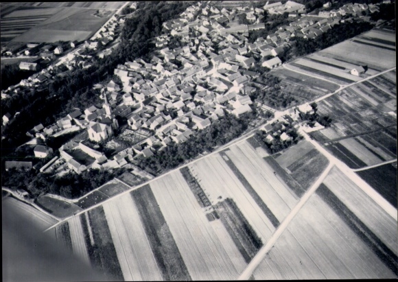 Foto Wechmar in Thüringen, Fliegeraufnahme